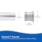 Kenney Mfg No Tools Shower Curtain Rod, 42-72", Chrome KN609C/40V1H - alternate 2